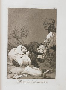 Plate from Los Caprichos, 1797-1798
